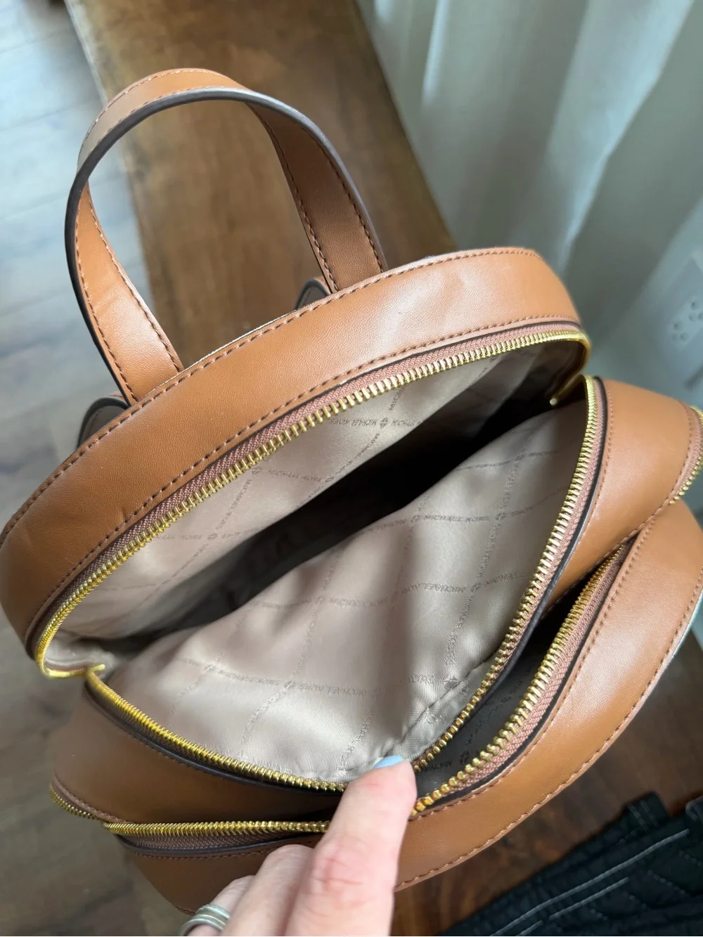 Michael Kors Jaycee Large Logo Backpack